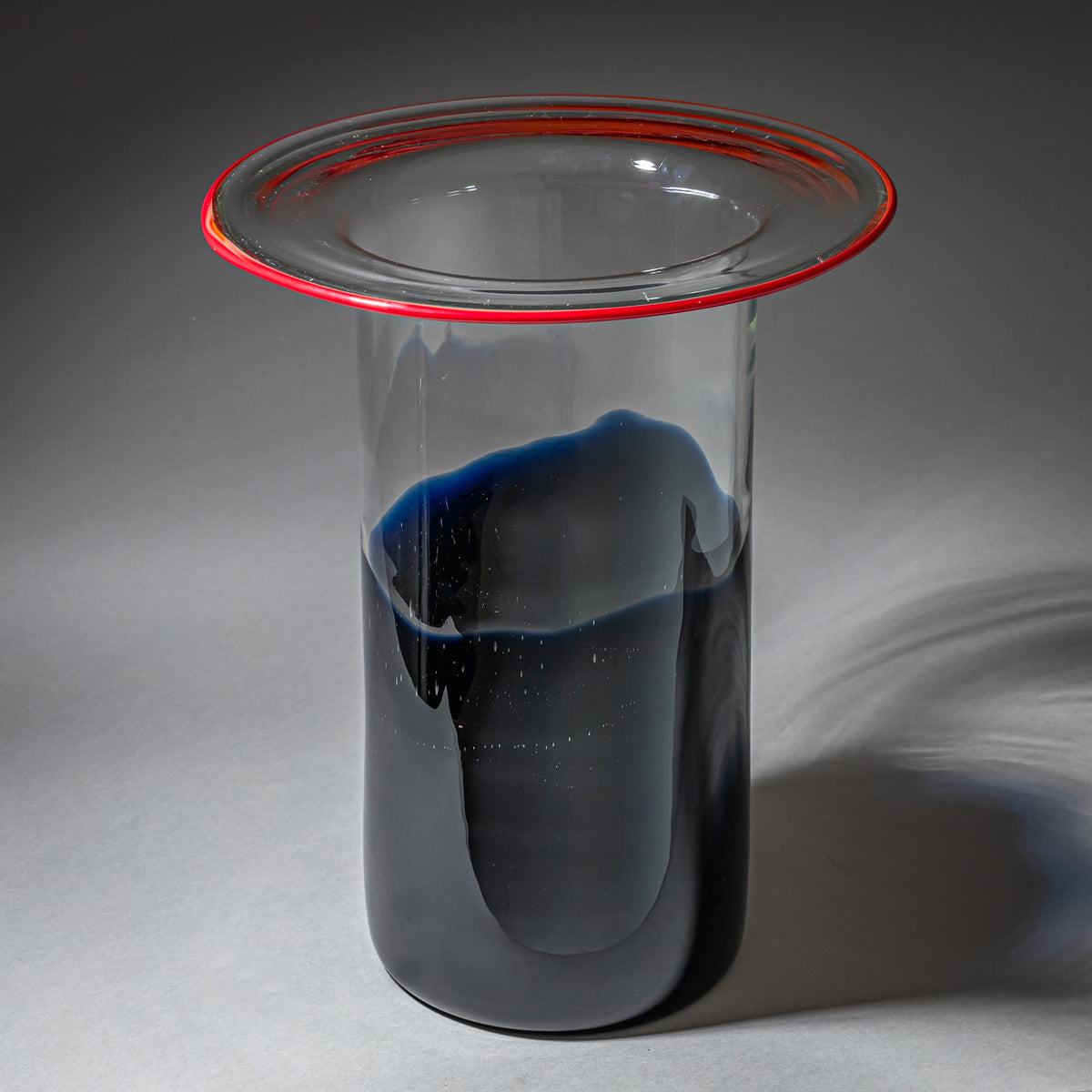 Zylindrische Vase von Renato Toso für Leucos, Italien 1970er Jahre