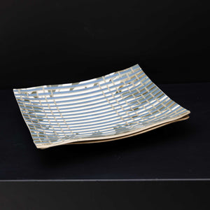 Ceramic Plate by Sergio Bollagisio, Mid-20th Century