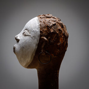 Enrico Zorzato, Head of an African Woman, Terracotta, 21st Century