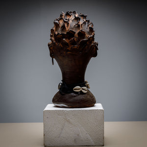 Enrico Zorzato, Head of an African Woman, Terracotta, 21st Century