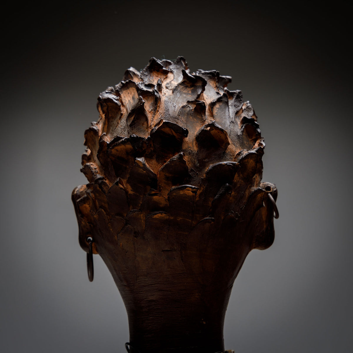 Enrico Zorzato, Head of an African Woman, Terracotta, 21st Century
