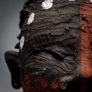 Enrico Zorzato, Head of an African Woman, Terracotta, 21st Century