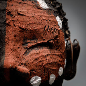 Enrico Zorzato, Head of an African Woman, Terracotta, 21st Century