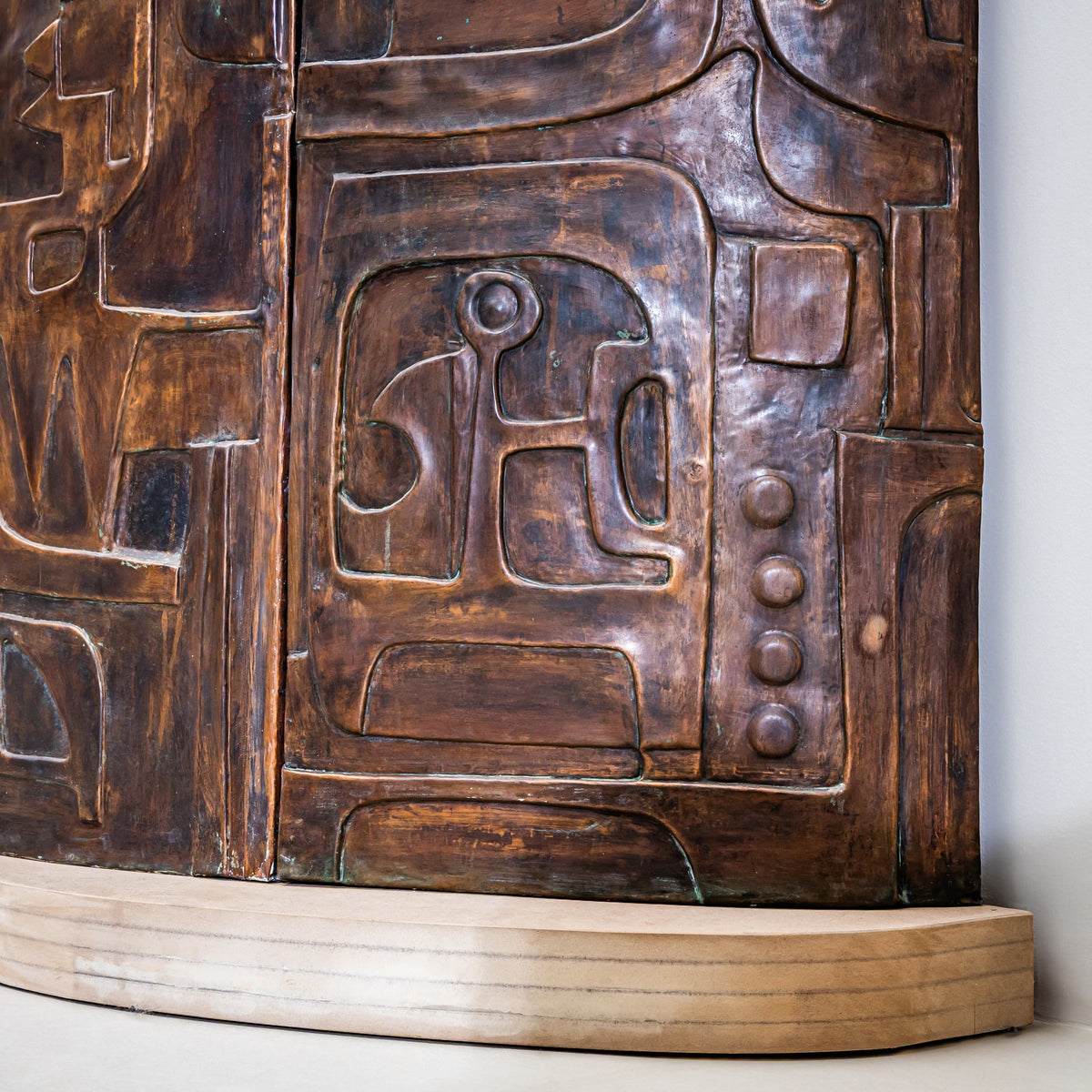 Nerone e Patuzzi, Gruppo NP2, Fireplace Surround – Unique Piece, Italy, circa 1970