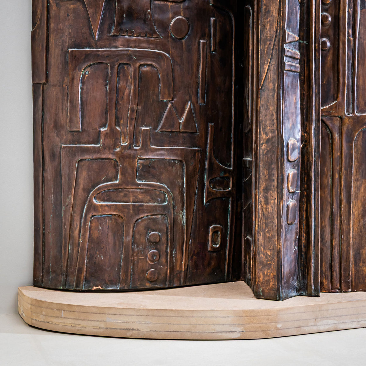 Nerone e Patuzzi, Gruppo NP2, Fireplace Surround – Unique Piece, Italy, circa 1970