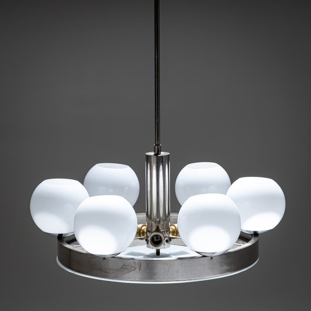 Ceiling chandelier, Bohemia 1930