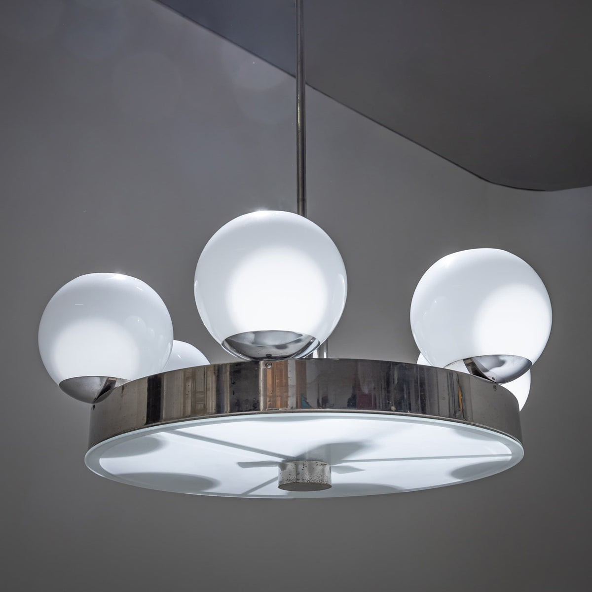 Ceiling chandelier, Bohemia 1930