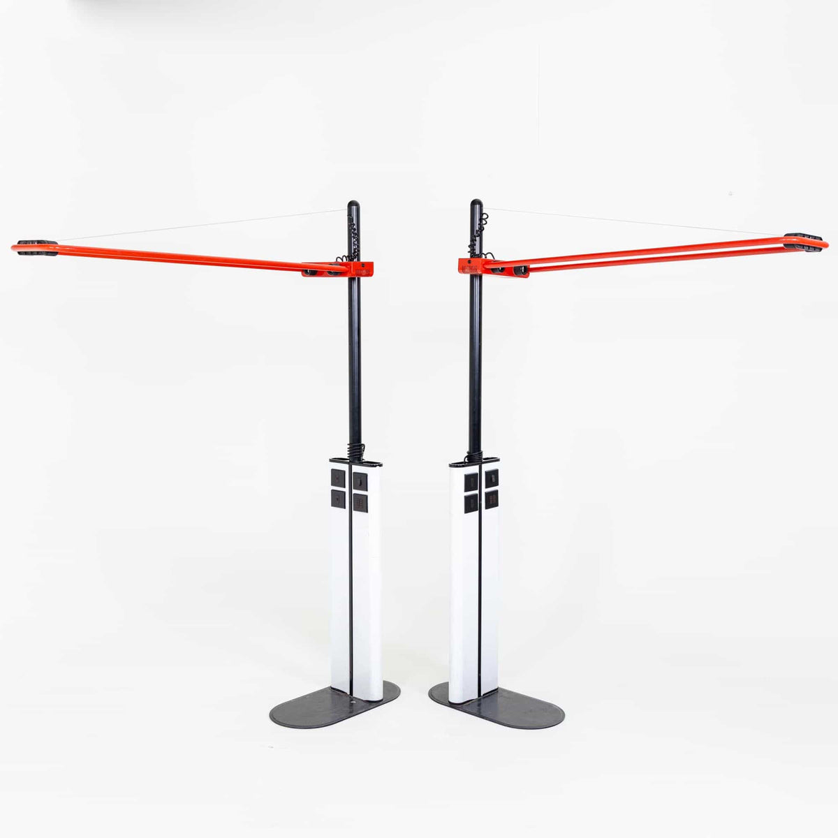 Neon Stehlampen von Gian Nicola Gigante für Zerbetto, Italien 1980er Jahre