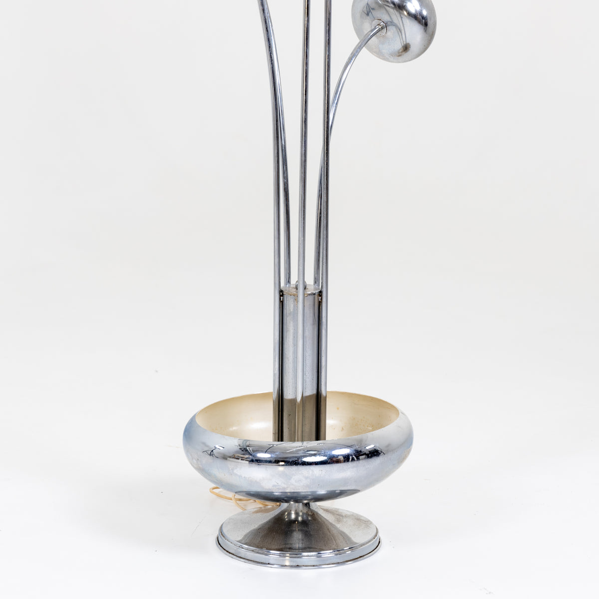 Chrome Floor Lamp, Italy 1970s