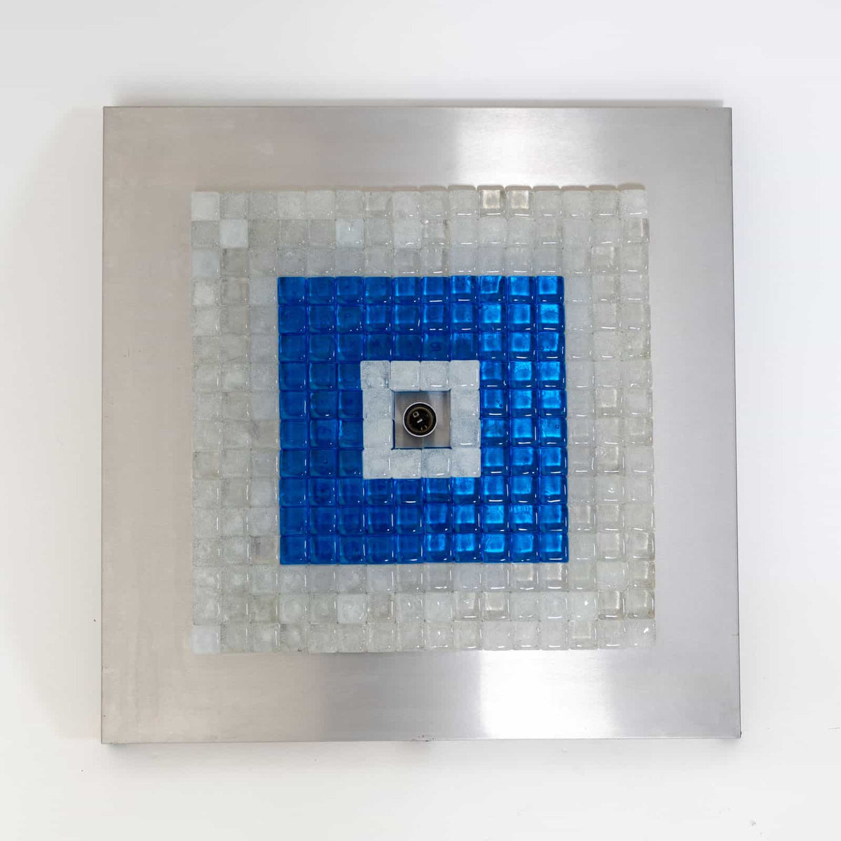 Square Lamp by Albano Poli for Poliarte, Italy 1970s