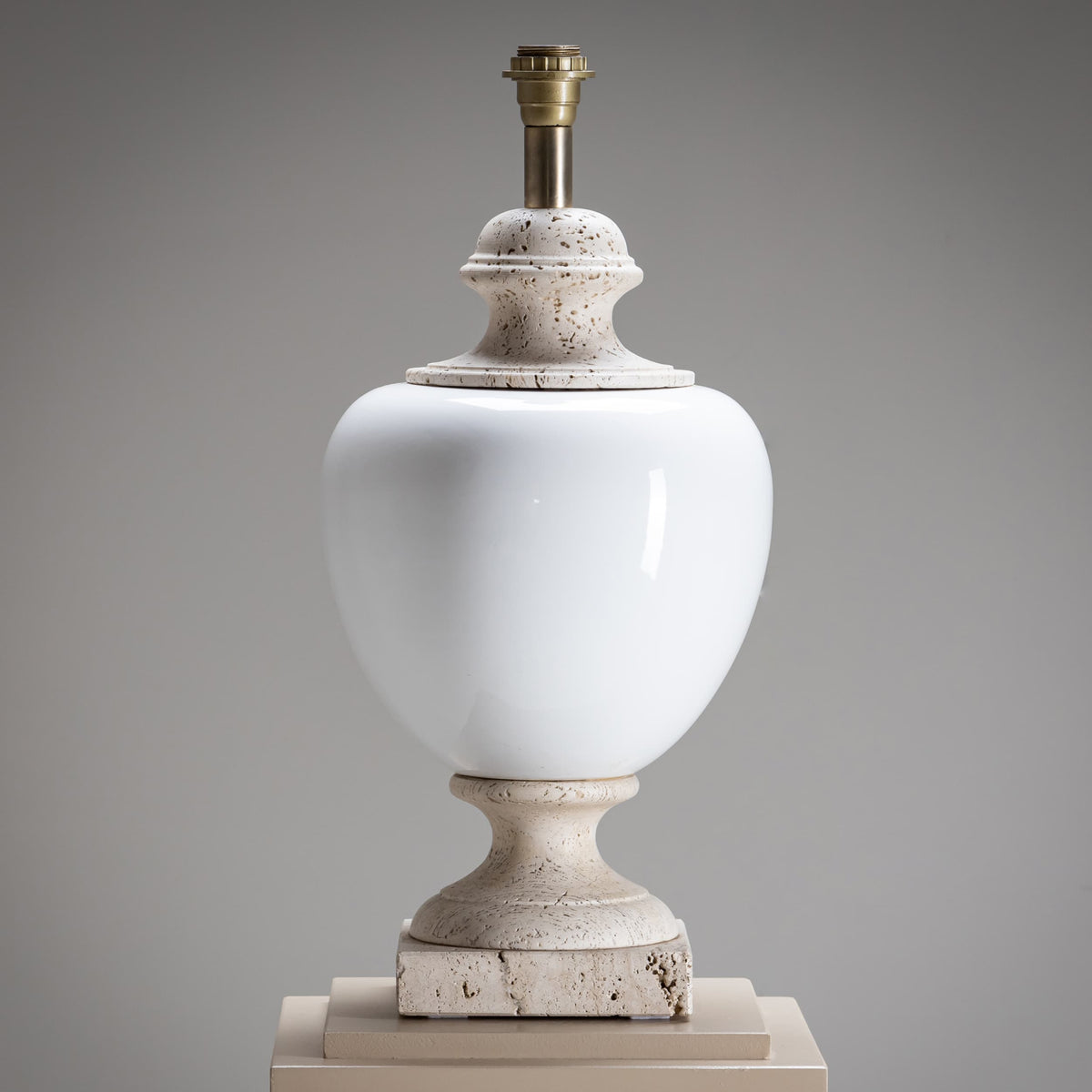 Pair of Ceramic Table Lamps by Ceramiche Zaccagnini, Italy, 20th Century