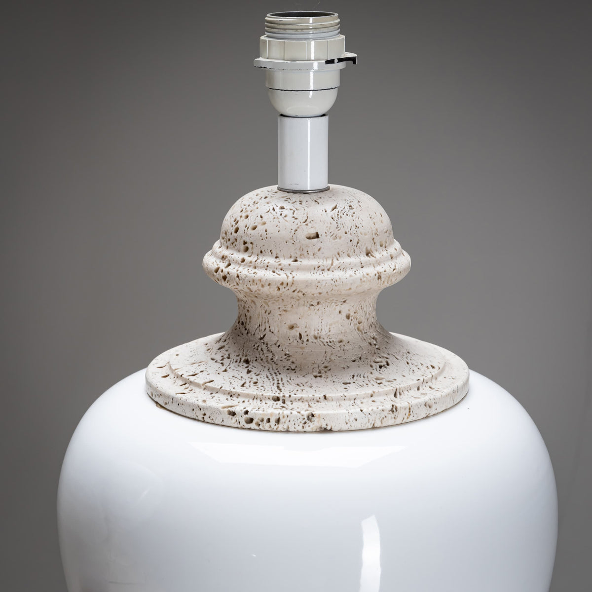 Pair of Ceramic Table Lamps by Ceramiche Zaccagnini, Italy, 20th Century