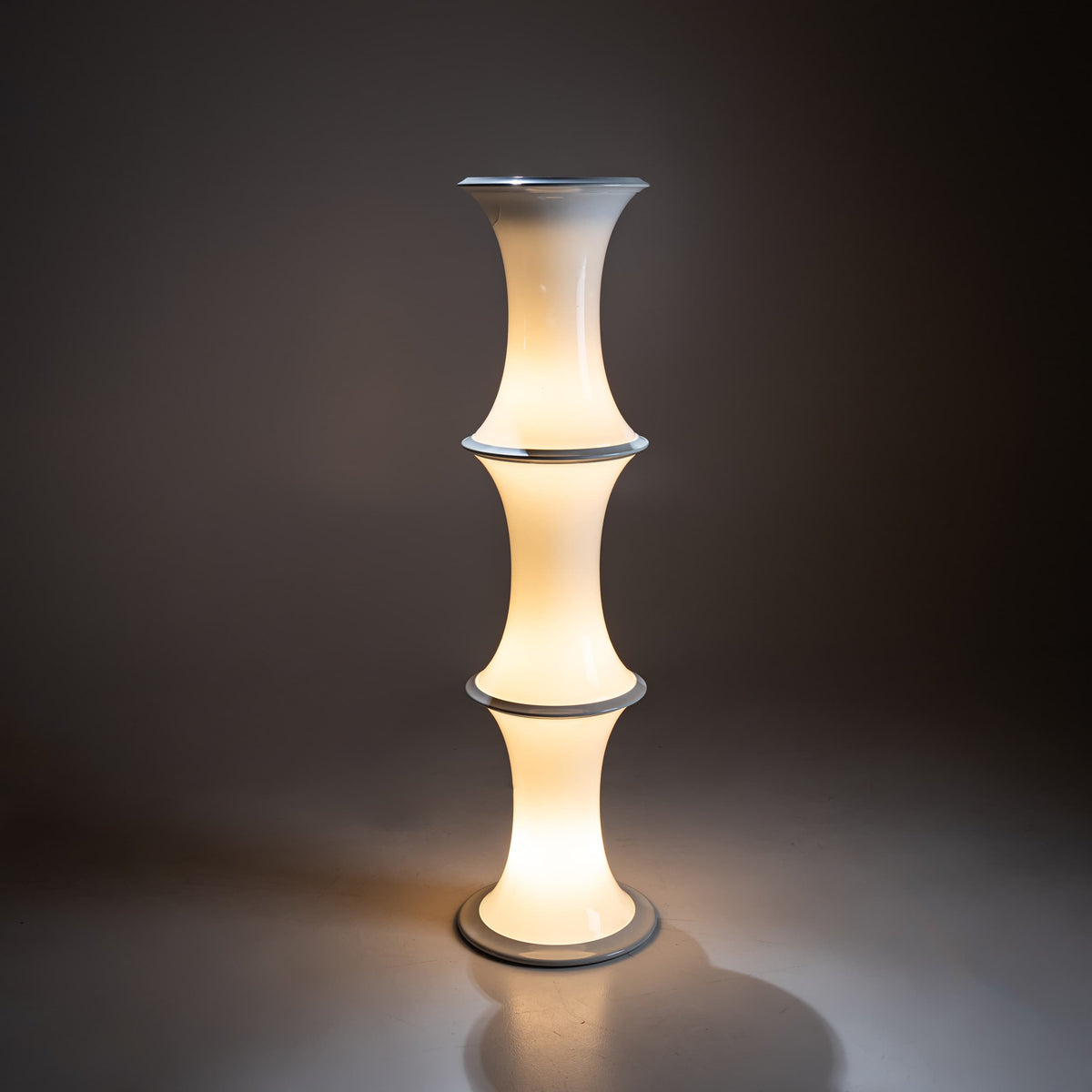 “Bamboo” Floor Lamp by Enrico Tronconi for Vistosi, Italy, 1970s
