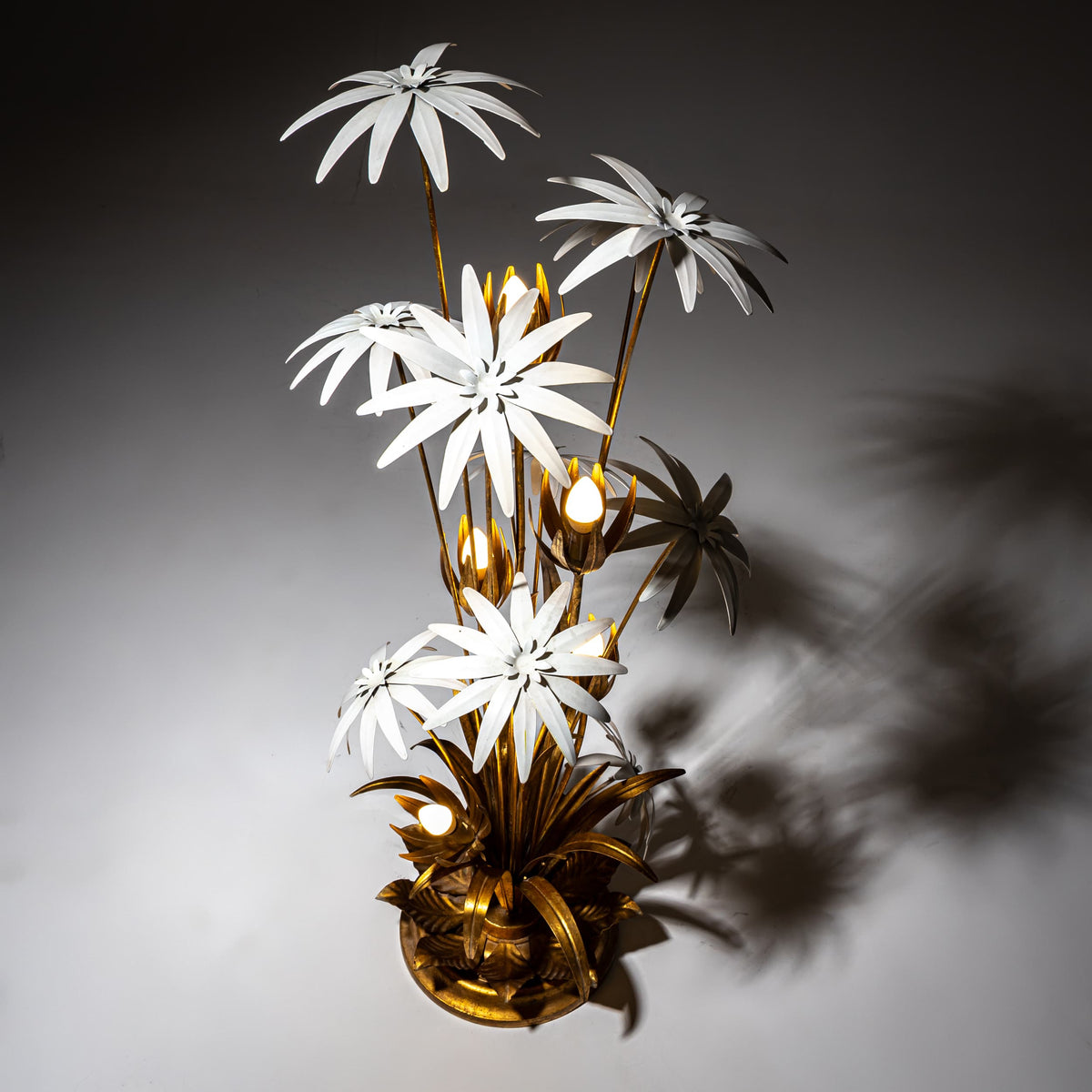 Stehlampe von Hans Kögl Manufaktur, Deutschland, Ende 20. Jahrhundert 