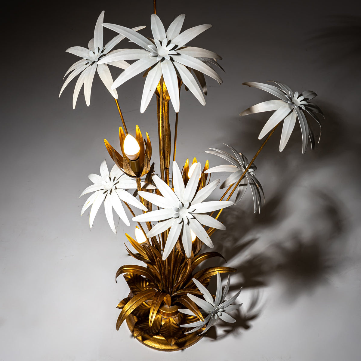 Stehlampe von Hans Kögl Manufaktur, Deutschland, Ende 20. Jahrhundert 