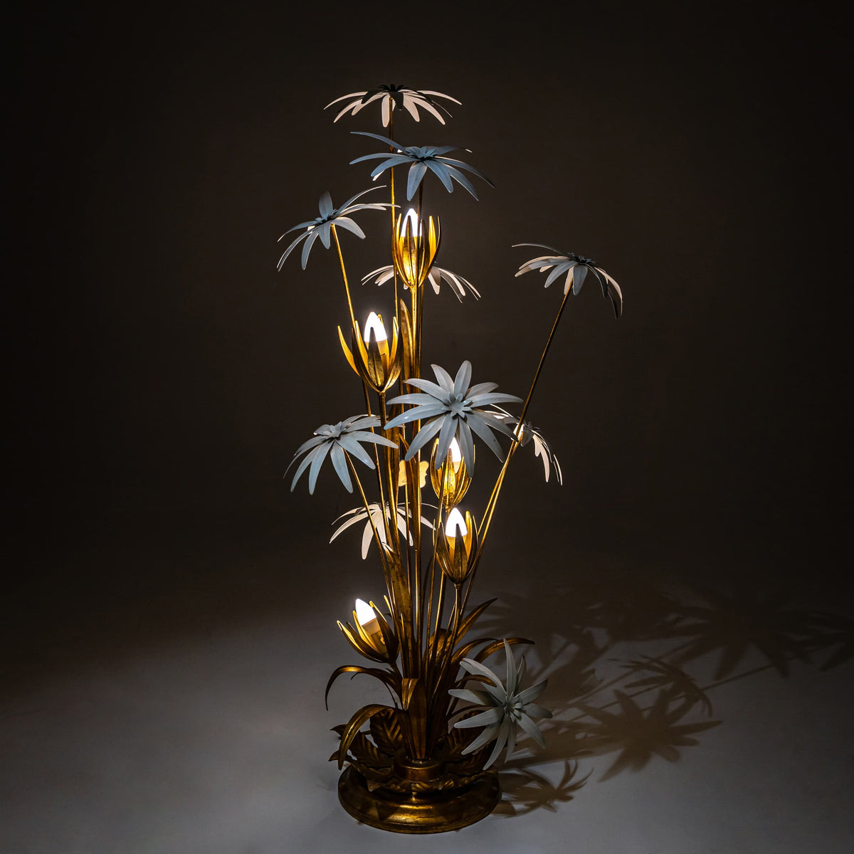 Stehlampe von Hans Kögl Manufaktur, Deutschland, Ende 20. Jahrhundert 