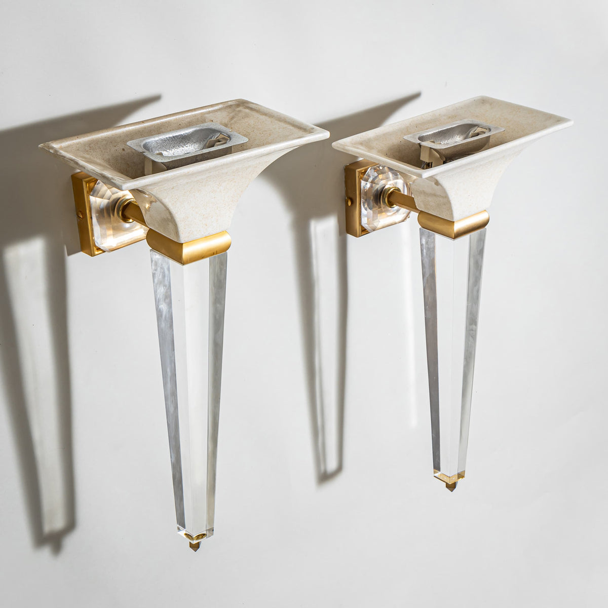 Pair of Wall Sconces by Sigma L2, Italy, Late 20th / Early 21st Century