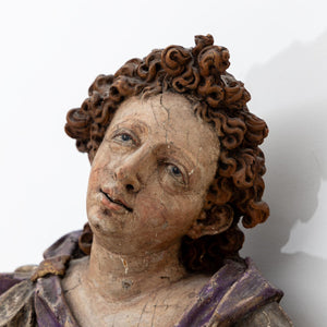 Baroque Angel with Scroll, Late 17th Century