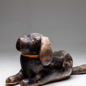 Leather Dog by Dimitri Omersa for Valenti