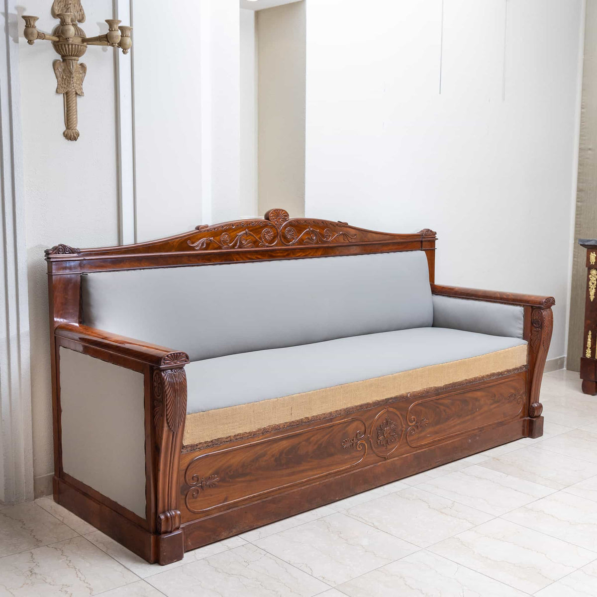 Biedermeier Sitzbänke, Frankreich 1840