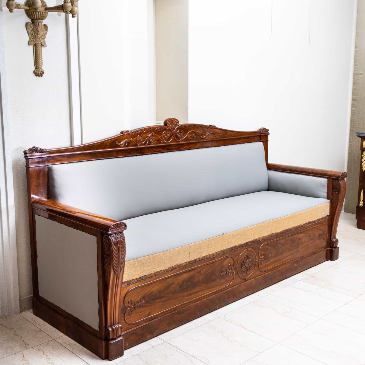 Biedermeier Sitzbänke, Frankreich 1840
