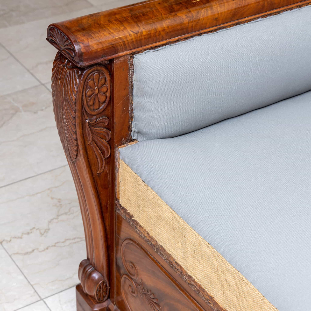 Biedermeier Sitzbänke, Frankreich 1840