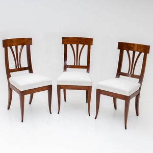 Set of three Biedermeier Dining Room Chairs, Germany circa 1820