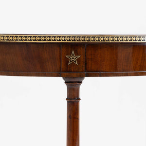 Demi Lune Console, Baltic States, early 19th Century