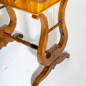 Biedermeier Lyre Table circa 1820
