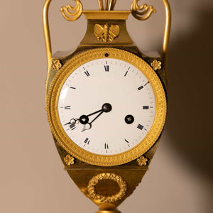 Charles X Fire-gilt Mantle Clock, France 1830s