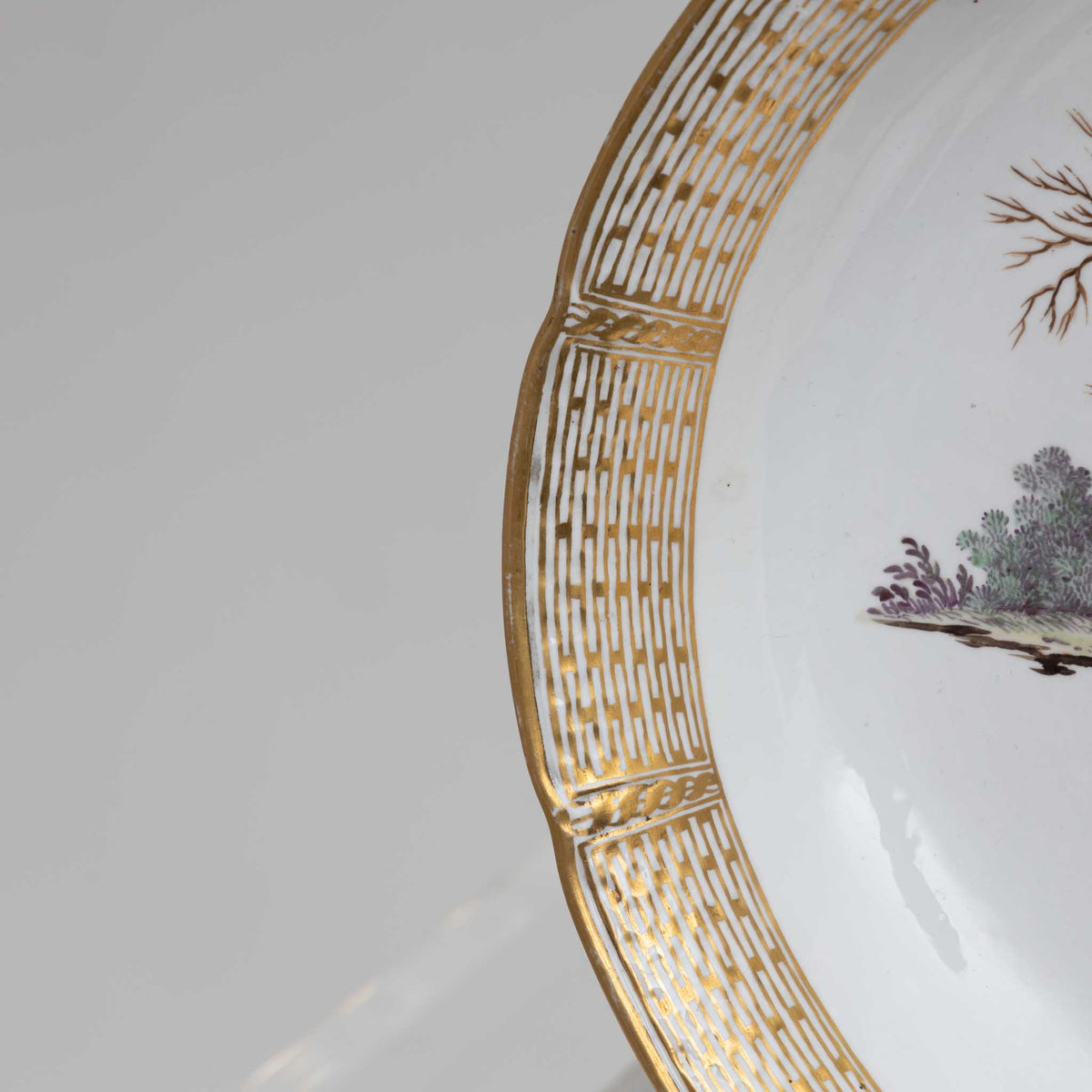 Oval Bowl with Peasant Scene, Nymphenburg, c. 1775