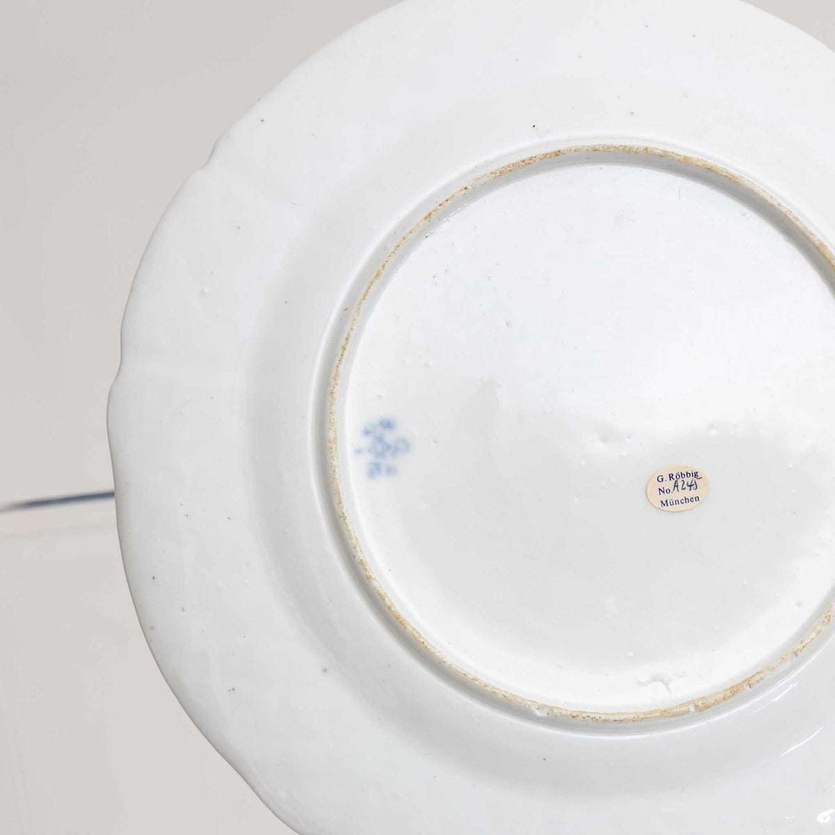 Two Porcelain Plates, Nymphenburg, c. 1770-75