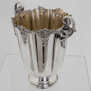 Silver Wine Cooler by Fassi Arno, Milan, 1940s