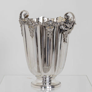 Silver Wine Cooler by Fassi Arno, Milan, 1940s