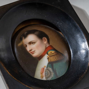 Miniature portrait Napoleon Bonaparte, 19th century