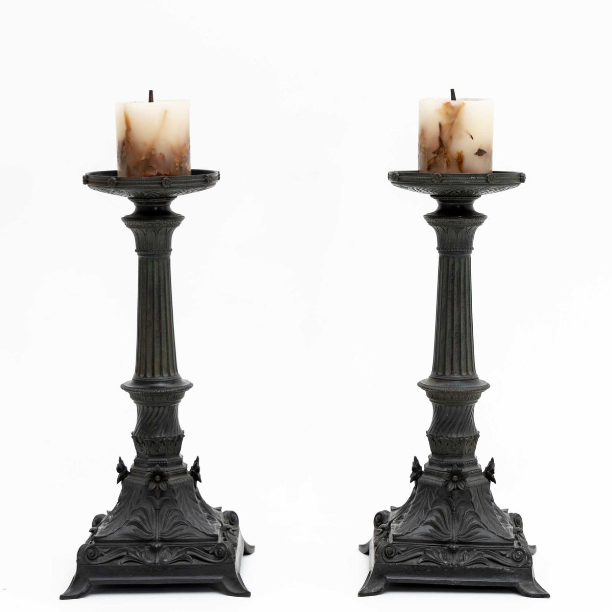 Pair of Candlesticks, Late 19th Century