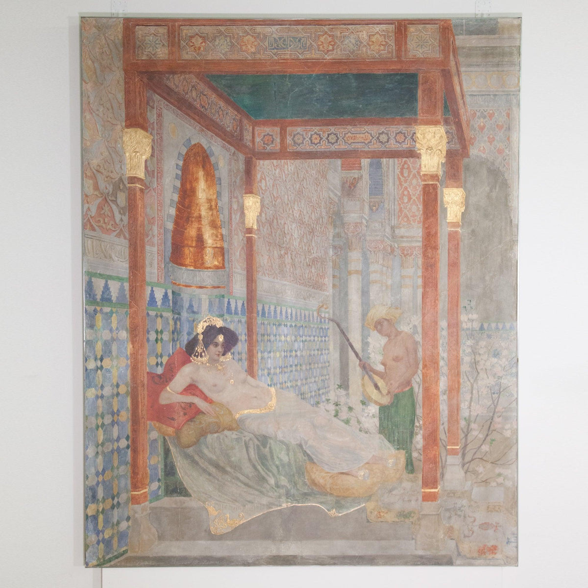 Cycle of paintings after Wieland's Oberon by Josef Engelhart, Vienna 1900 - Ehrl Fine Art & Antiques