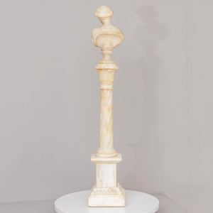 Mercury Bust with Column, 19th Century - Ehrl Fine Art & Antiques