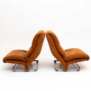 Europoltrona Lounge Chairs, Italy Mid-20th Century