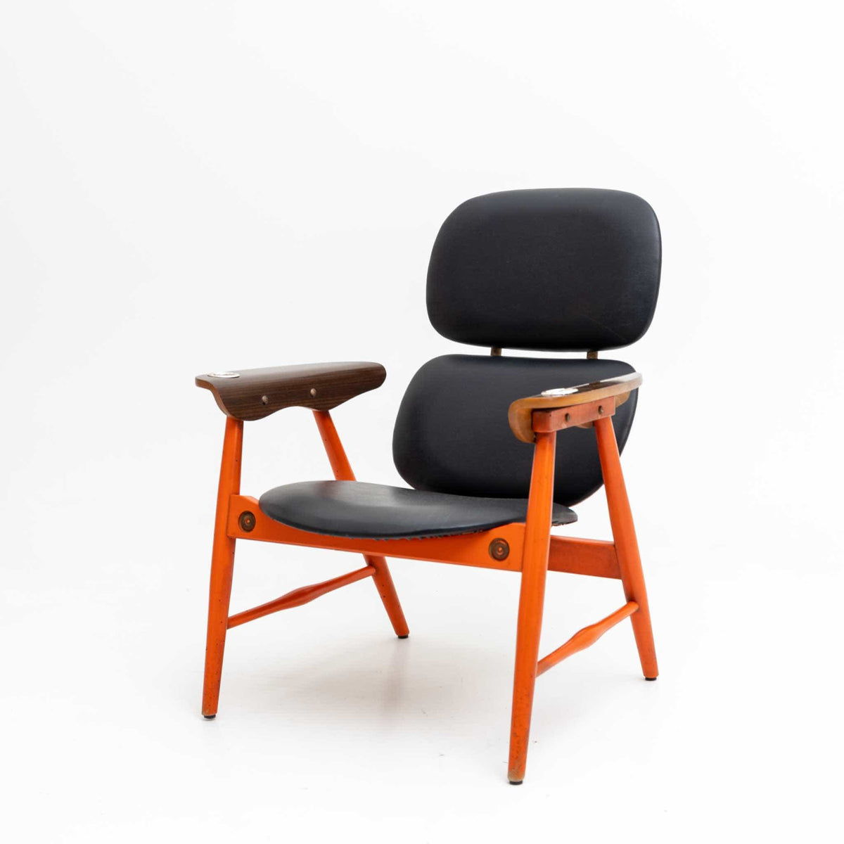Pair of Poltronova arm chairs, Italy 1960s