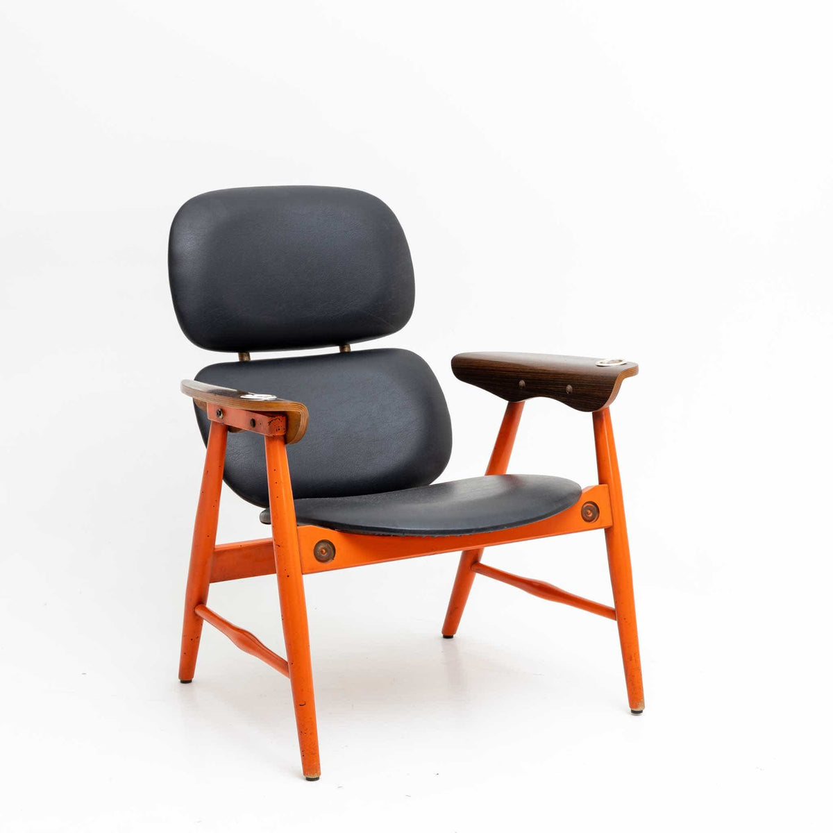 Pair of Poltronova arm chairs, Italy 1960s