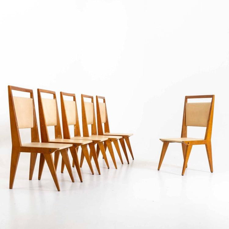 Dining Chairs, Italy Mid-20th Century - Ehrl Fine Art & Antiques