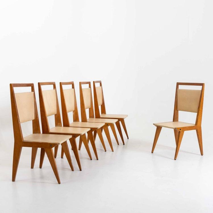 Dining Chairs, Italy Mid-20th Century - Ehrl Fine Art & Antiques