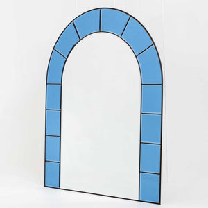 Wall Mirror in the Style of Cristal Arte, Italy 1960s