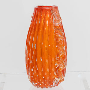 Red Murano Glass Vase by Barovier & Toso, Italy 20th century