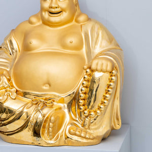 Goldener Buddha aus Porzellan, 20. Jahrhundert