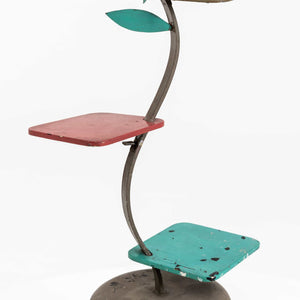 Postmodern flower stand, Italy late 20th century