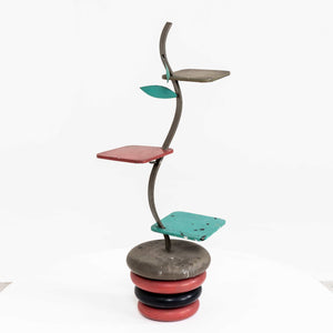 Postmodern flower stand, Italy late 20th century