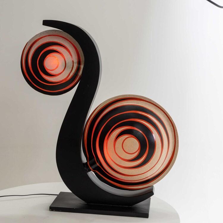 Large Table Lamp in the shape of a Snail, Italy 20th Century - Ehrl Fine Art & Antiques