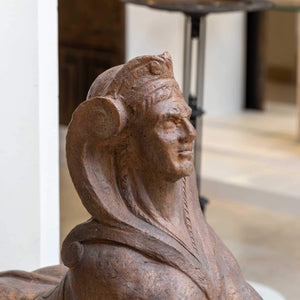 Terracotta sphinxes